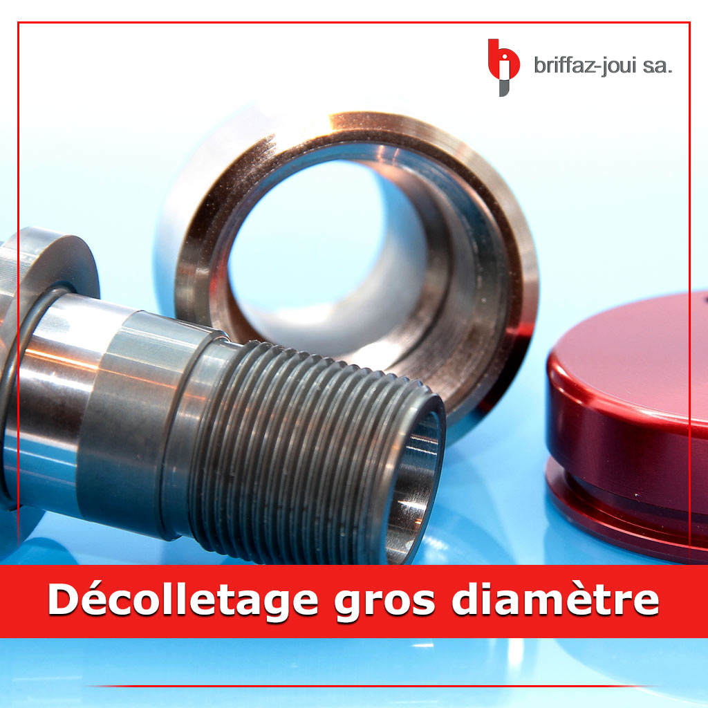 Décolletage pour pièces de gros diamètre