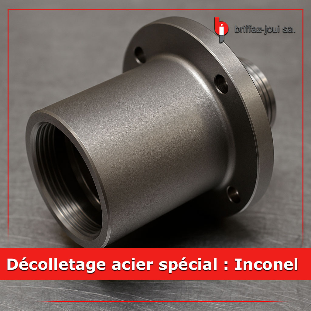 Décolletage acier spécial : Inconel