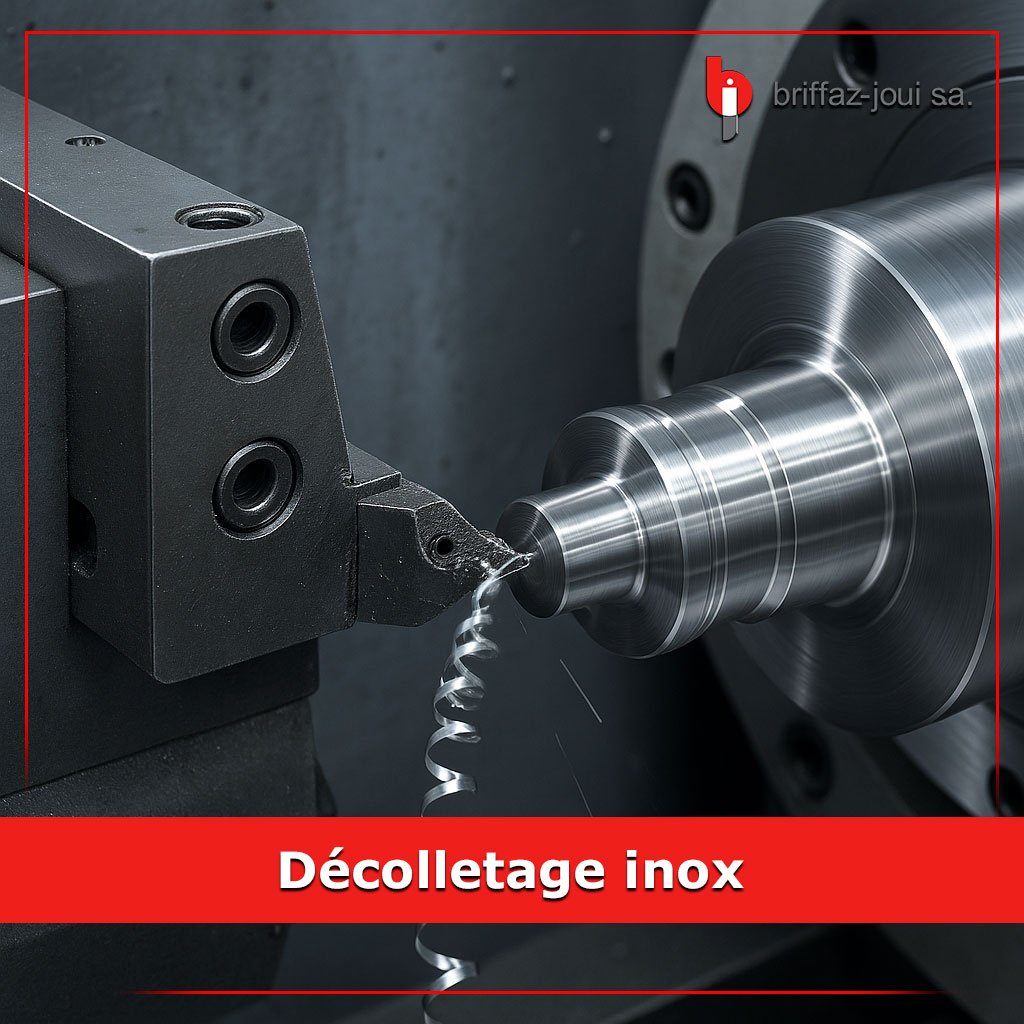 Décolletage inox
