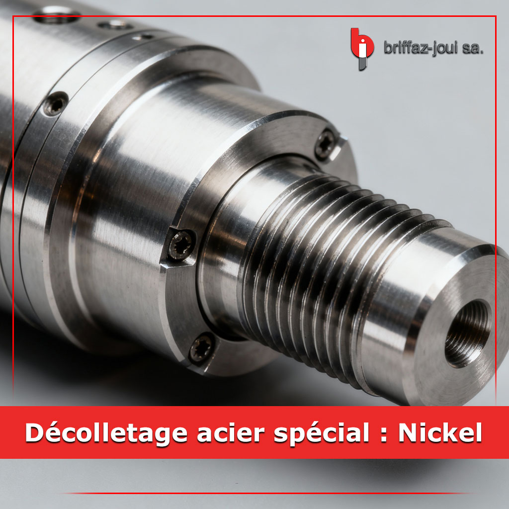 Décolletage acier spécial : Nickel