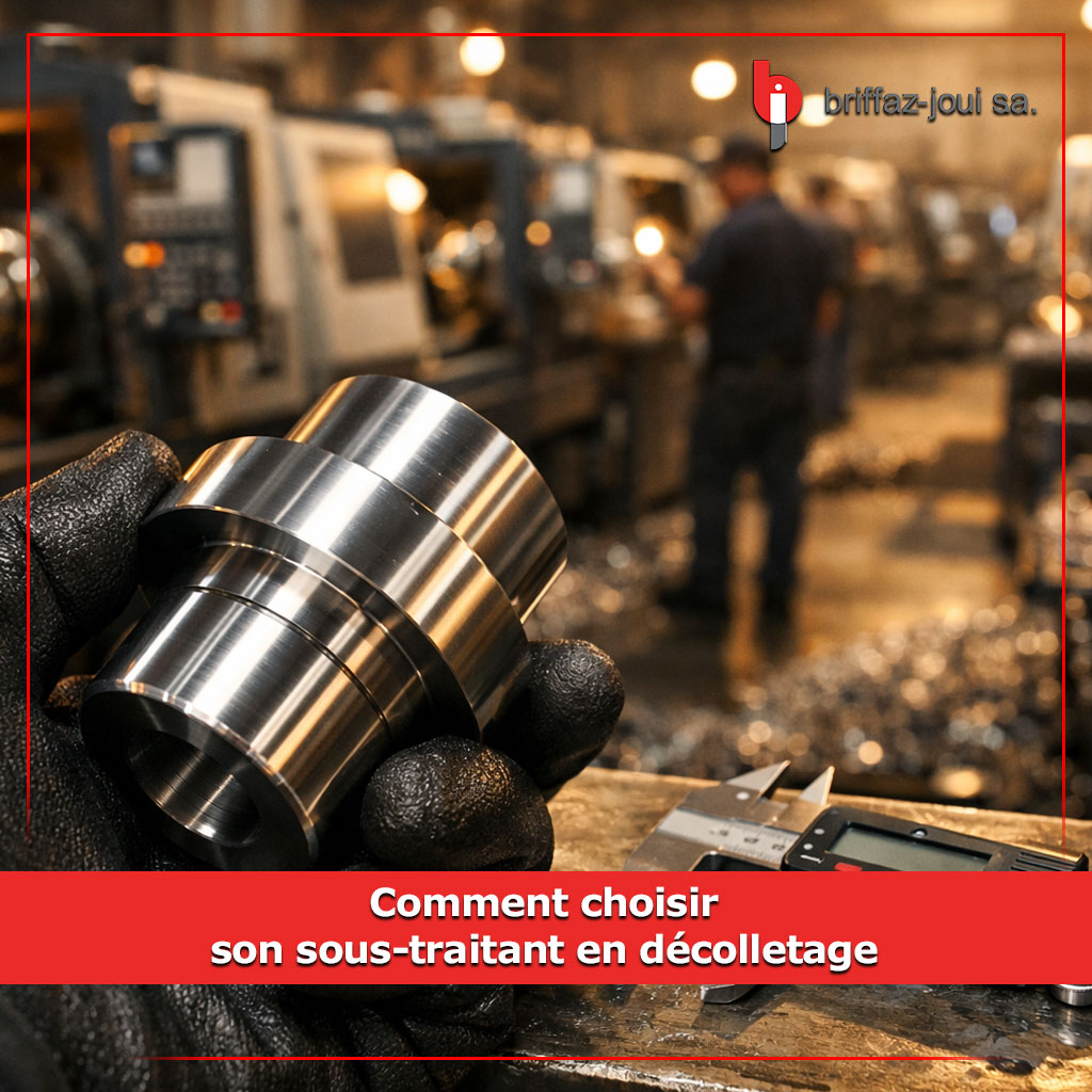 Comment choisir son sous-traitant en décolletage